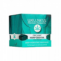 מסכה גולד קנאביס לשיער צבוע\יבש ופגום | WELLNESS